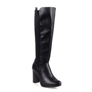 Milo-01 Knee High Women's High Heel Boots